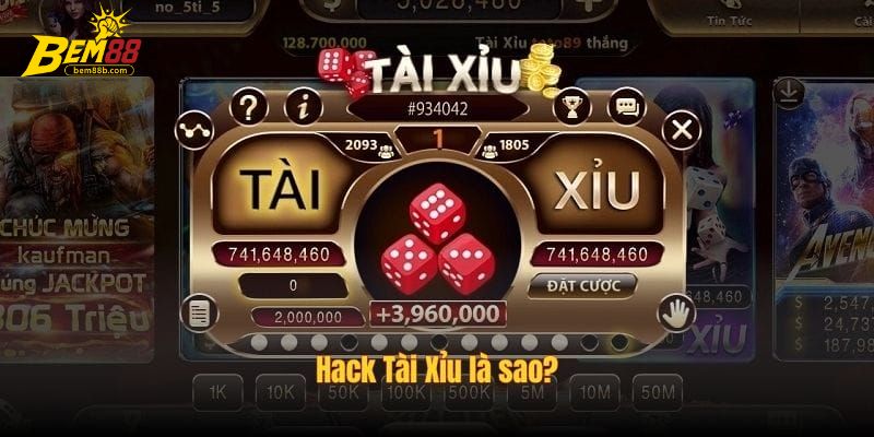 Hack game Tài Xỉu nhờ vào các Tool